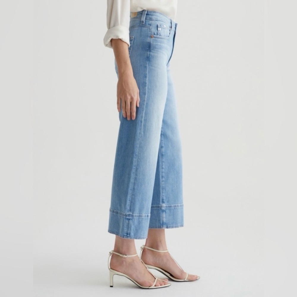AG Saige Wide Leg Crop 27